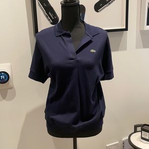 Navy Blue Lacoste shirt